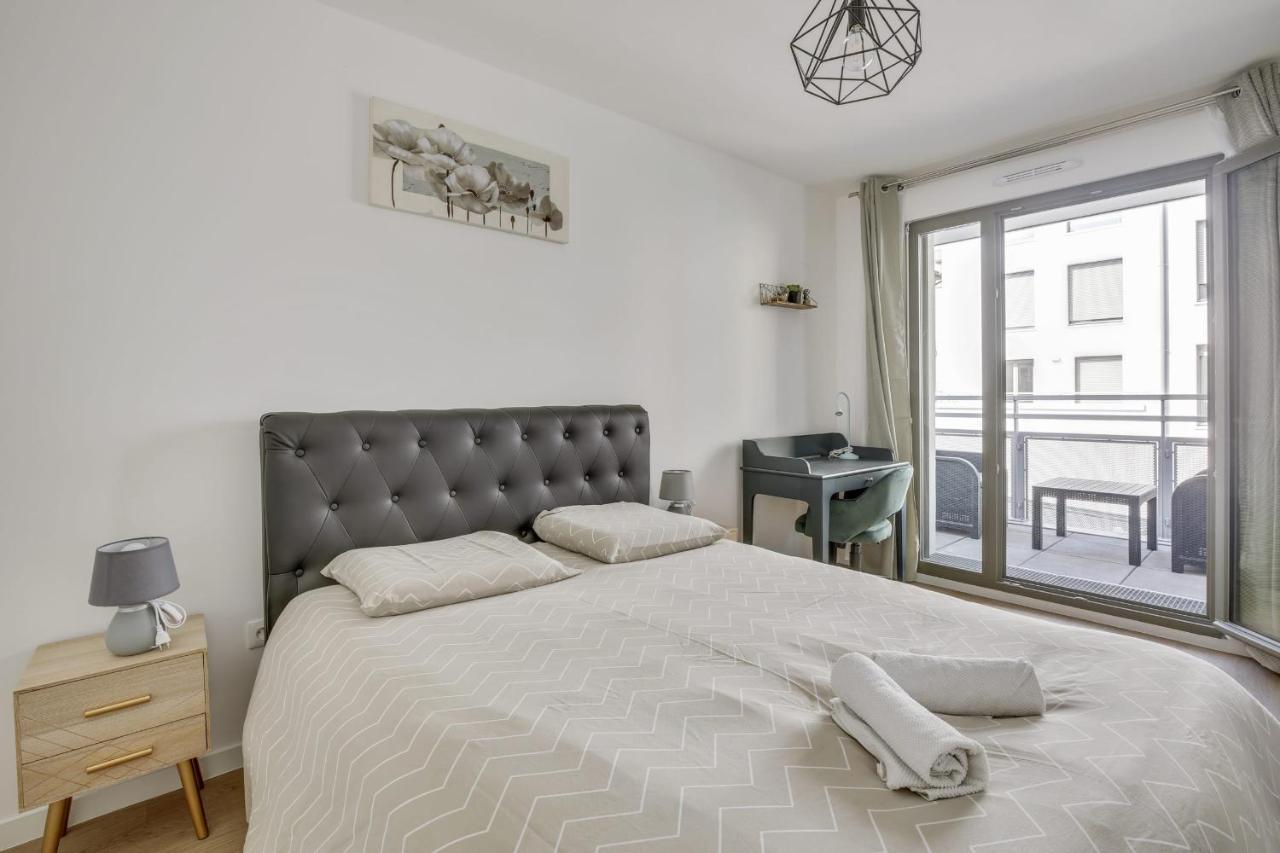 Superbe Appartement Avec Balcon Et Parking Proche Paris Saint-Denis  Exterior photo