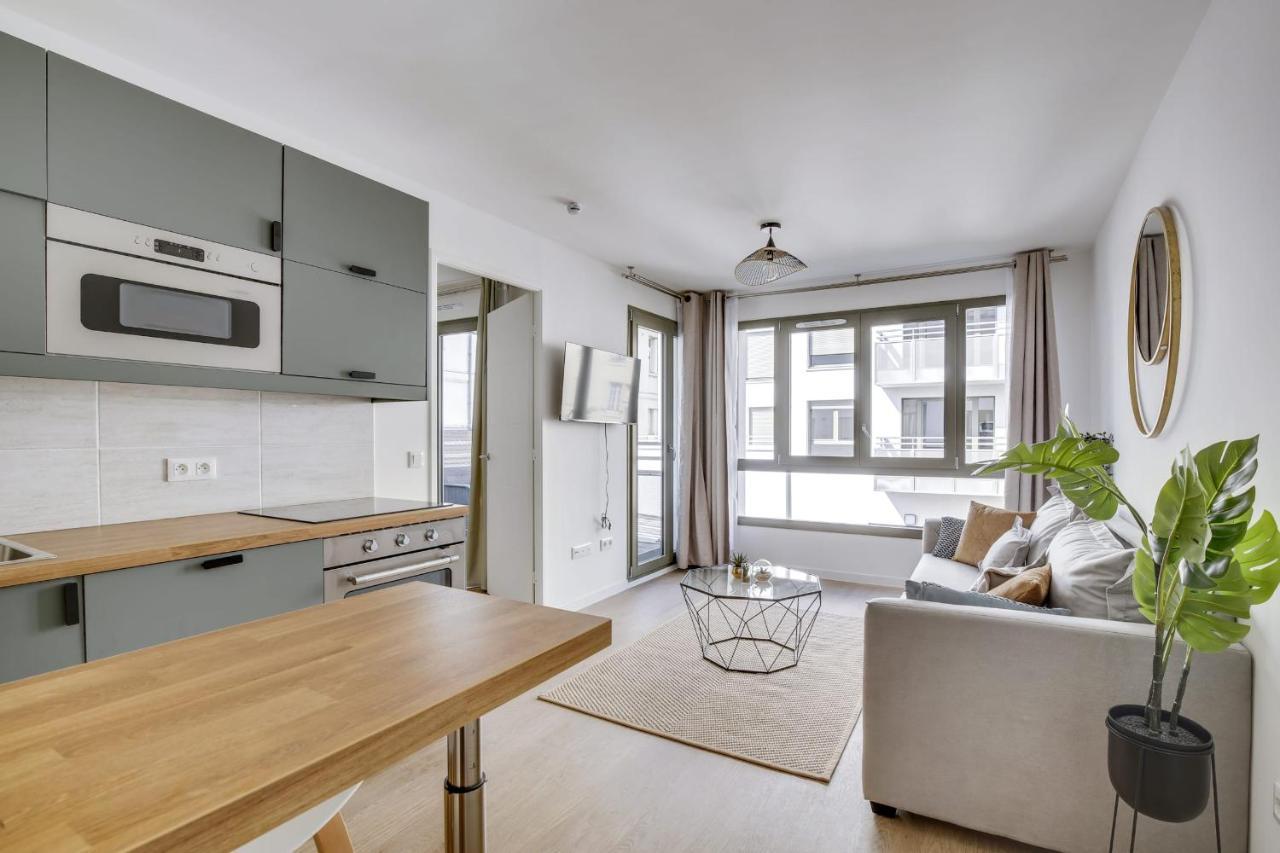 Superbe Appartement Avec Balcon Et Parking Proche Paris Saint-Denis  Exterior photo
